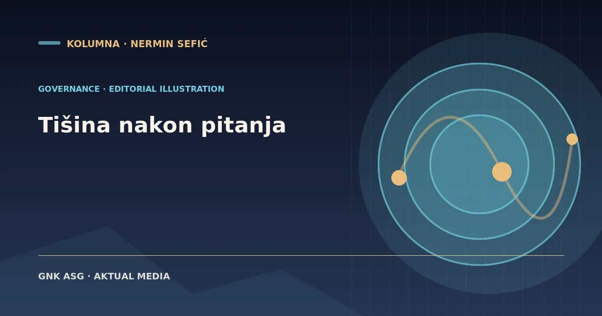 Tišina nakon pitanja